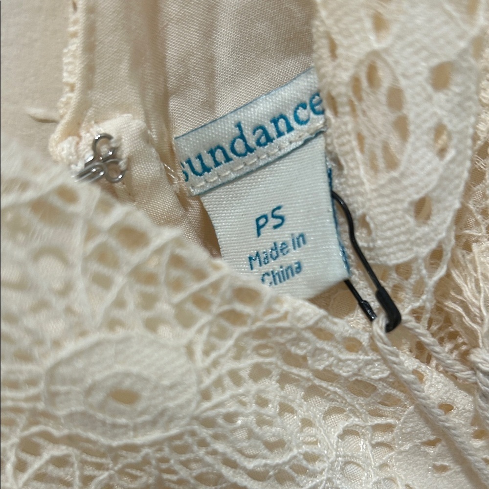 Sundance Cream Lace High Low Dress - Picture 3 of 6